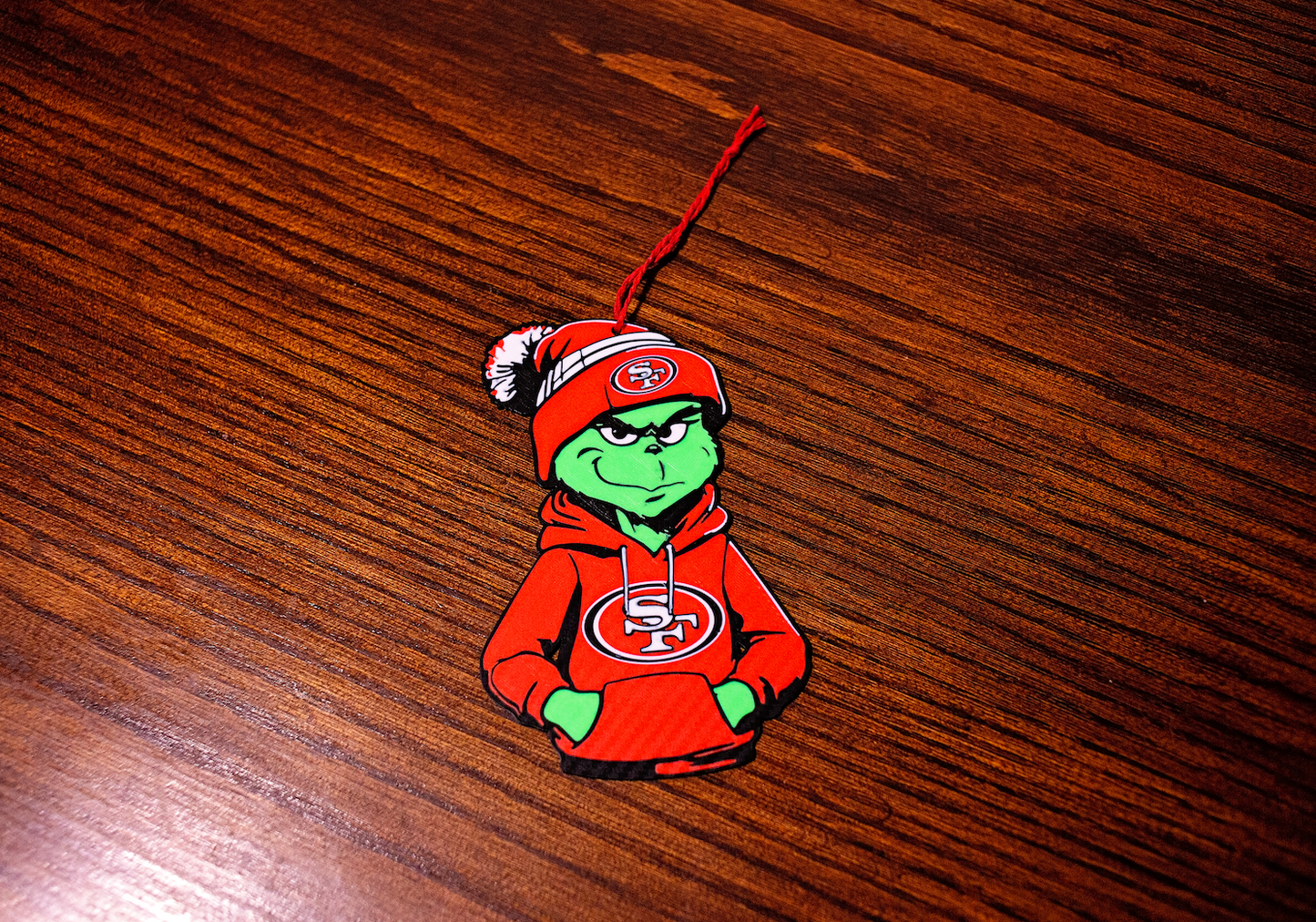 San Fransisco 49rs Grinch Ornament