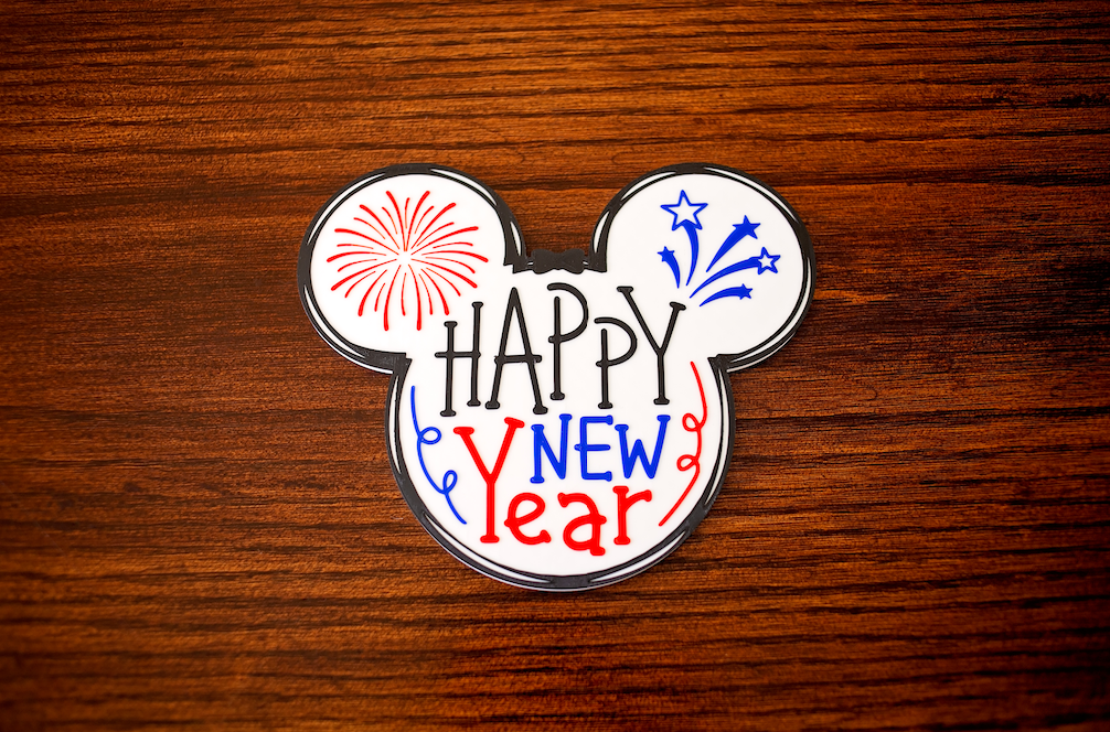 Mickey New Year’s Eve Sign
