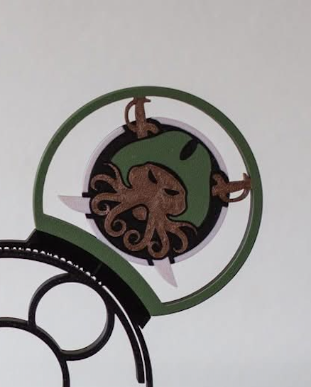 Pirate-Inspired Magnetic Headband Ears