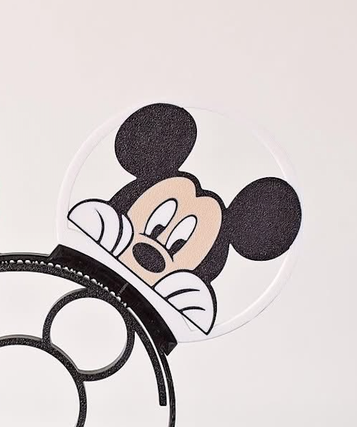 Mickey & Minnie Mouse Magnetic Headband Ears