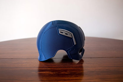 Captain America–Inspired Helmet Display Piece