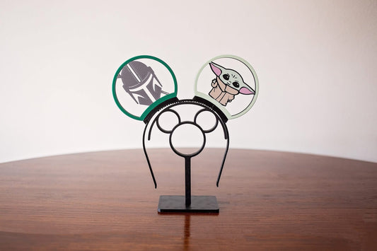 Star Wars–Inspired Magnetic Headband Ears