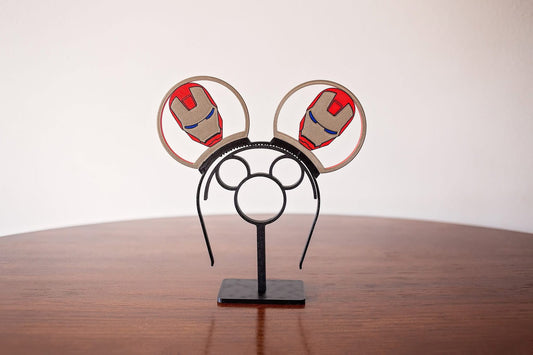 Iron Man–Inspired Magnetic Headband Ears