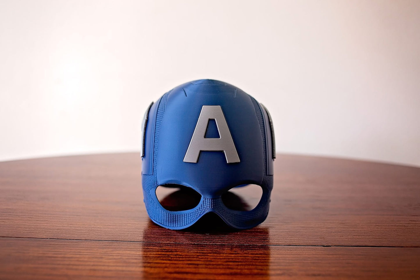 Captain America–Inspired Helmet Display Piece