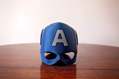 Captain America–Inspired Helmet Display Piece