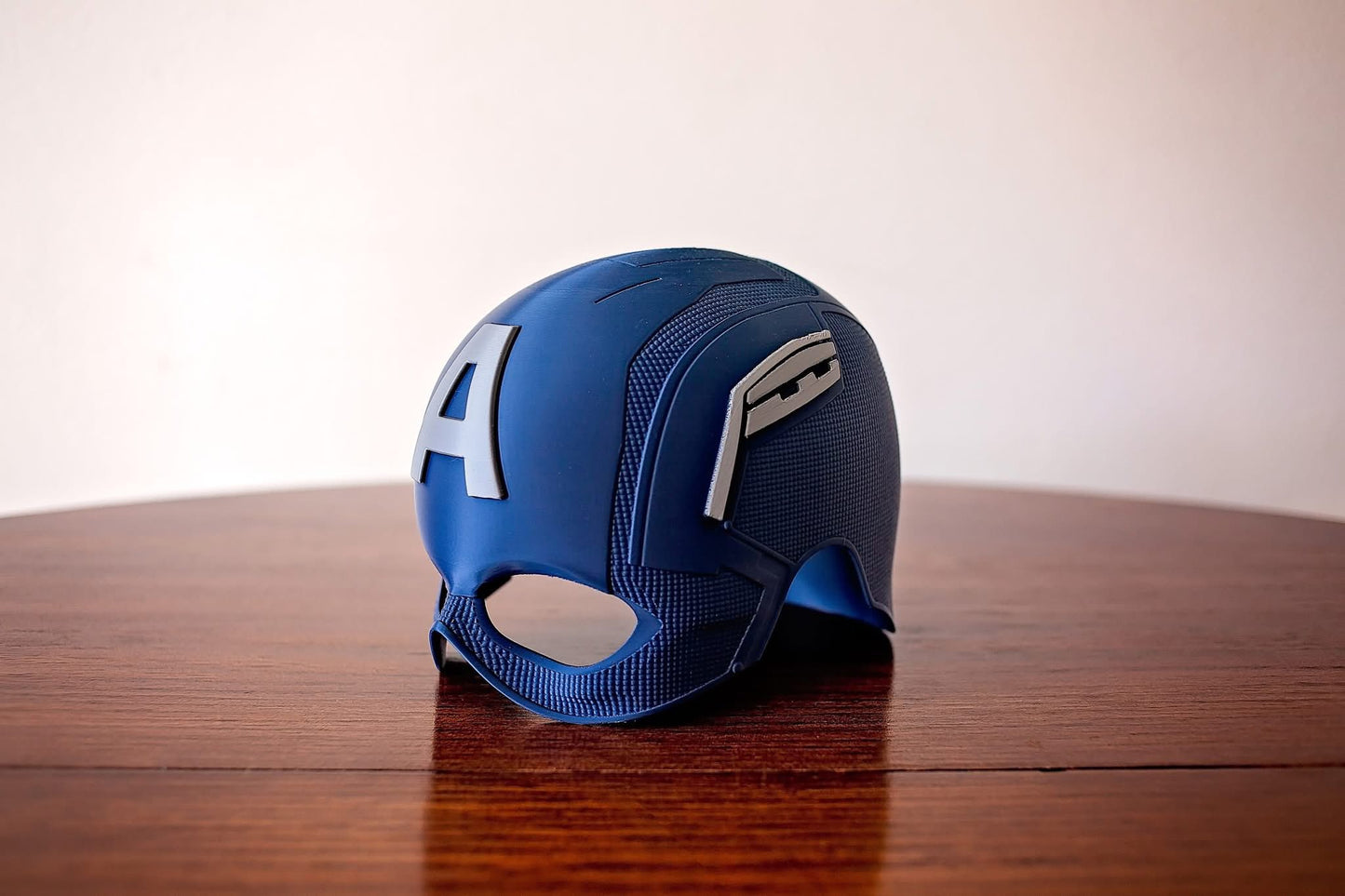 Captain America–Inspired Helmet Display Piece