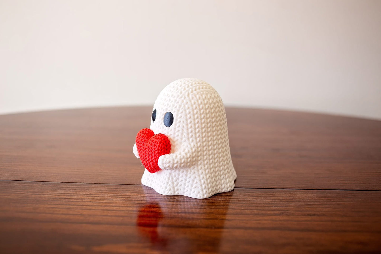 Ghost with Heart Decoration