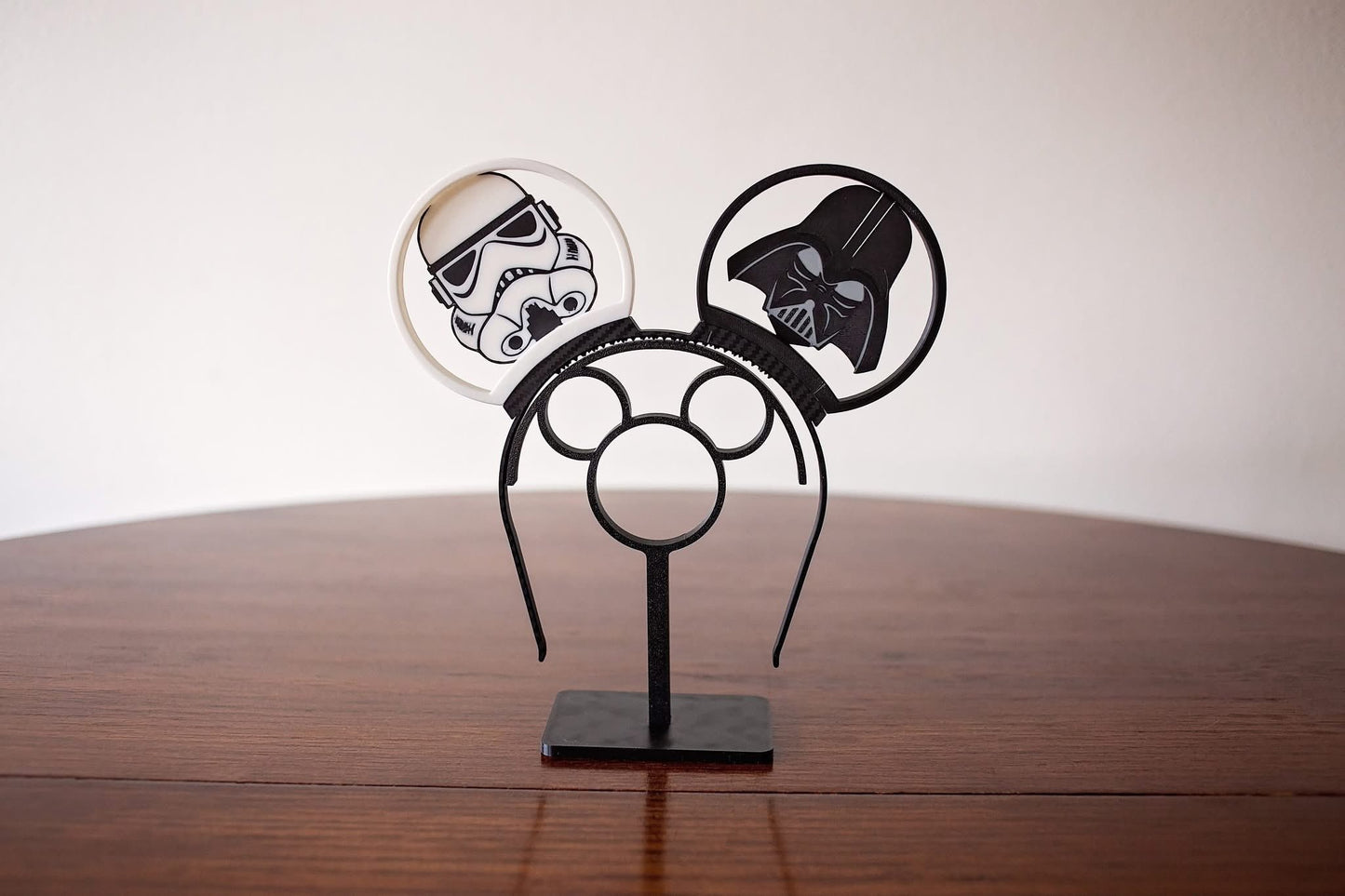 Star Wars–Inspired Magnetic Headband Ears (Dark Side Edition)