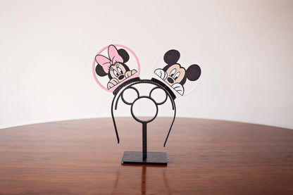 Mickey & Minnie Mouse Magnetic Headband Ears