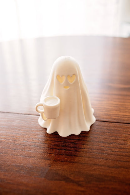 Ghost Coffee Figurine