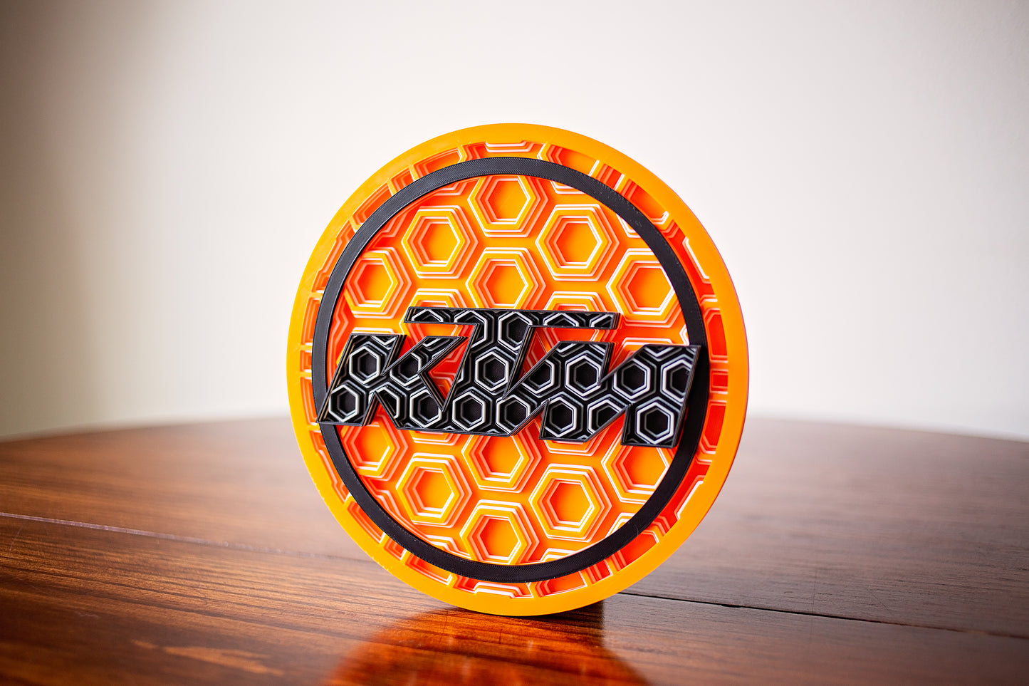 KTM Honeycomb Decorative Sign
