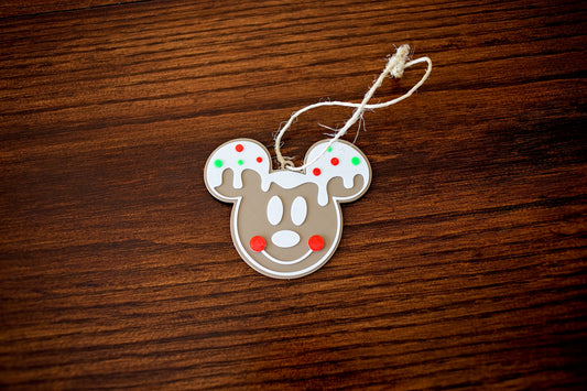 Mickey Mouse Gingerbread Ornament