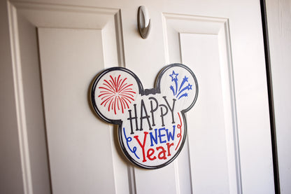 Mickey New Year’s Eve Sign