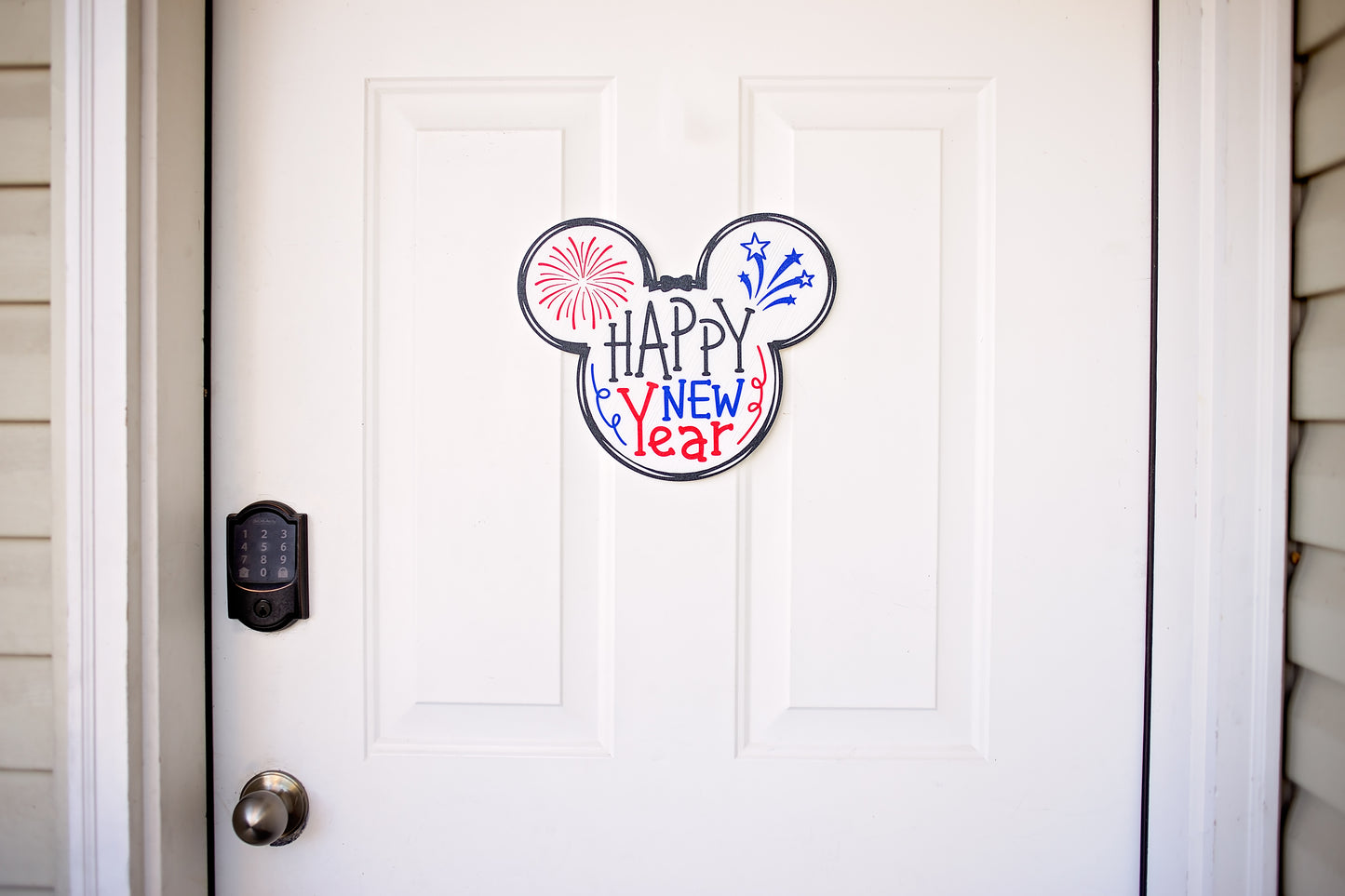 Mickey New Year’s Eve Sign