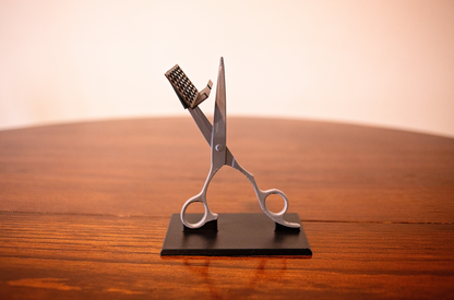 Barber Business Card Holder