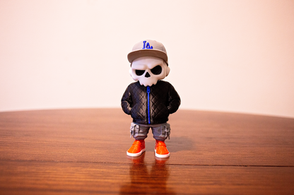 Urban Skeleton Figure Street Style Collectible