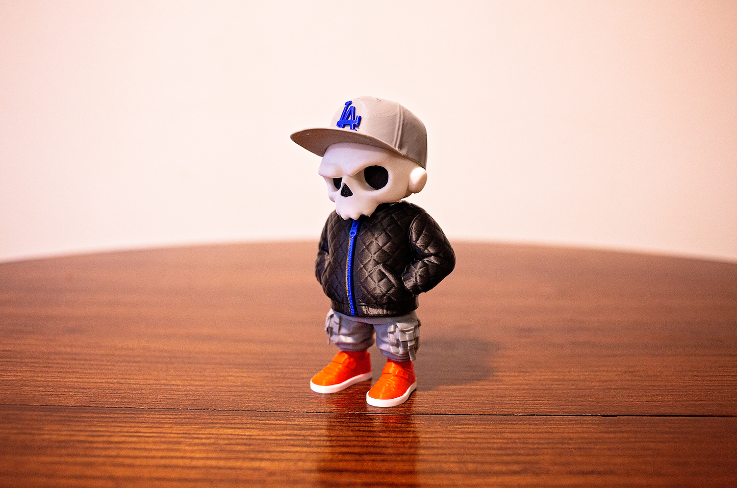 Urban Skeleton Figure Street Style Collectible