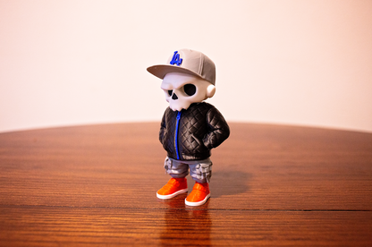 Urban Skeleton Figure Street Style Collectible