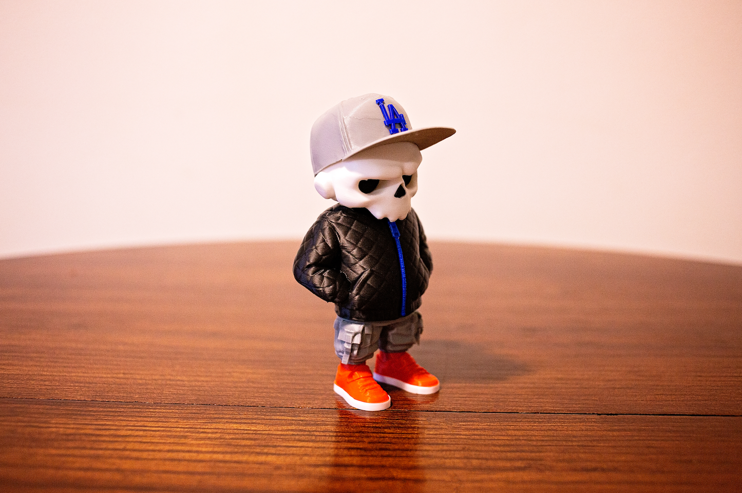 Urban Skeleton Figure Street Style Collectible