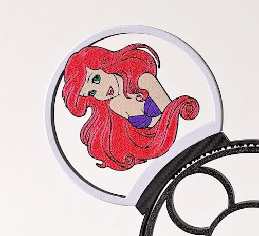 The Little Mermaid–Inspired Magnetic Headband Ears