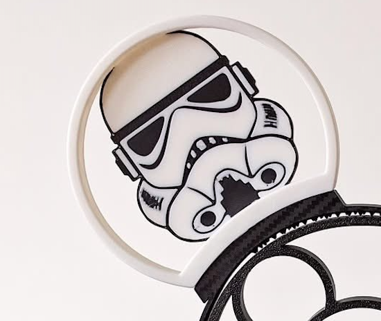 Star Wars–Inspired Magnetic Headband Ears (Dark Side Edition)