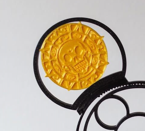 Pirate-Inspired Magnetic Headband Ears