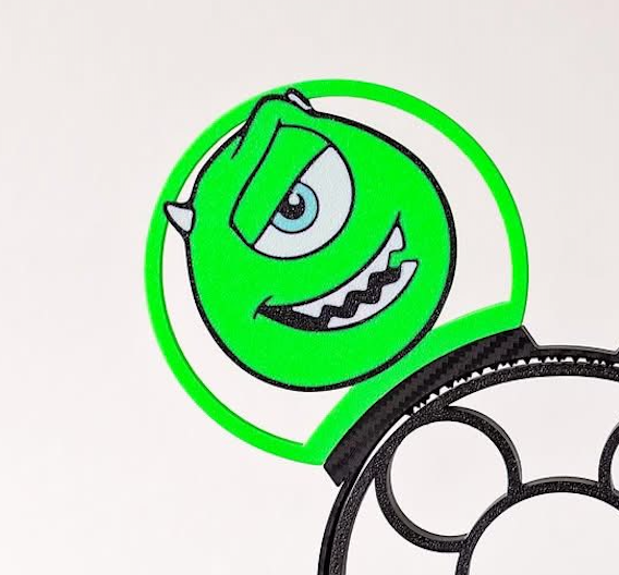 Monsters Inc–Inspired Magnetic Headband Ears
